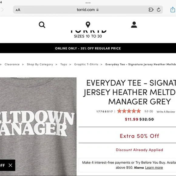 TORRID ALWAYS PROUD VINTAGE TEE - SUPER SOFT SLUB PRIDE PROUD BLACK size 1 - Picture 5 of 5